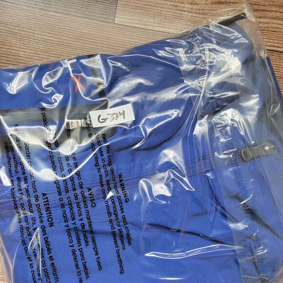 Ralph Lauren RLX Pullover Mens L LOGO Blue Quarter Zip Golf Performance Stretch - Picture 10 of 10